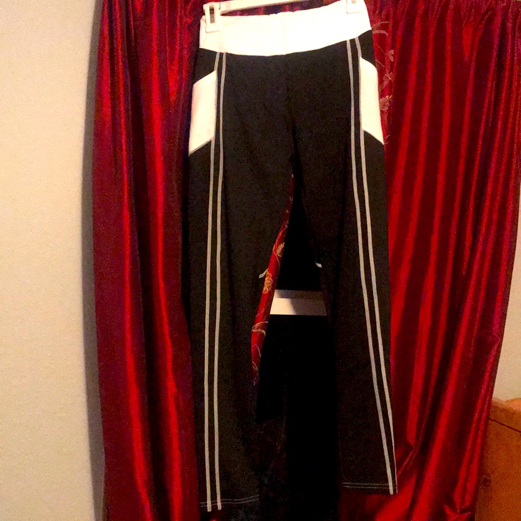 Black And White Athletic Leggings